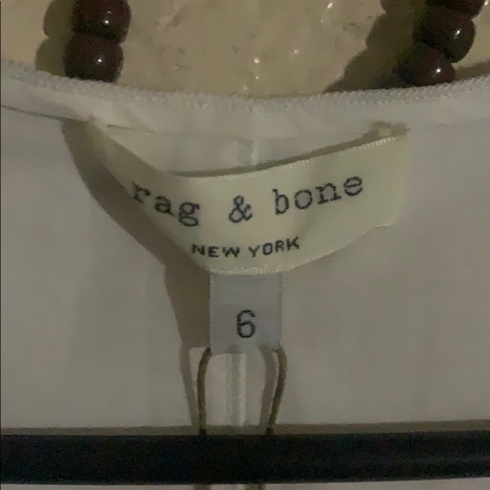 White rag & bone dress size 6 - Picture 6 of 6